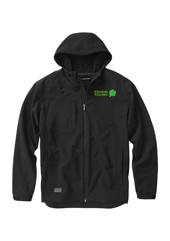 Dri Duck Men's Lightweight Apex Jacket (Embroidered)- Black