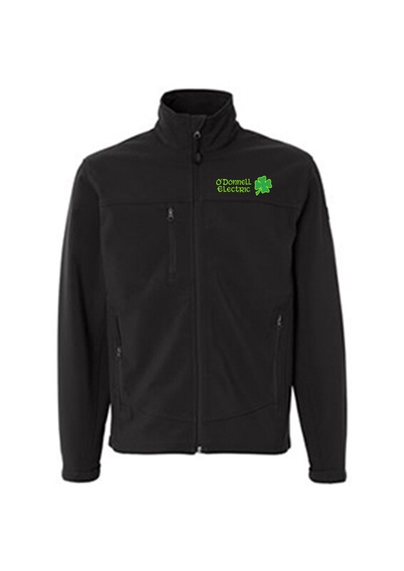 Dri Duck Men's Midweight Softshell Jacket (Embroidered)- Black