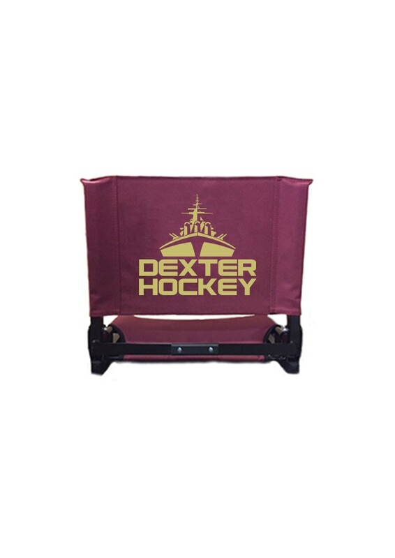 Stadium Chair - Black or Maroon