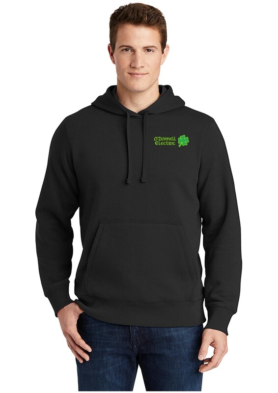 Unisex Heavyweight Fleece Hooded Sweatshirt (Embroidered)- Black, Forest Green, Grey, Navy, Red