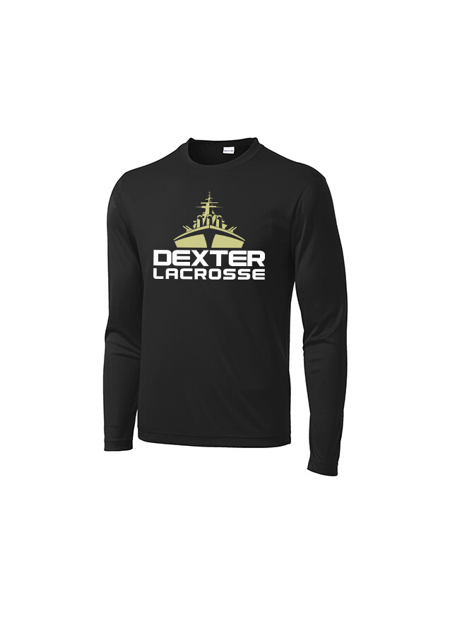 Long Sleeve Performance T - Black (Adult & Youth Sizes)