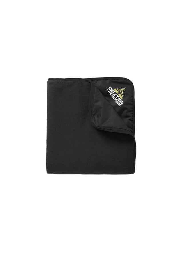 Fleece & Poly Blanket - Black