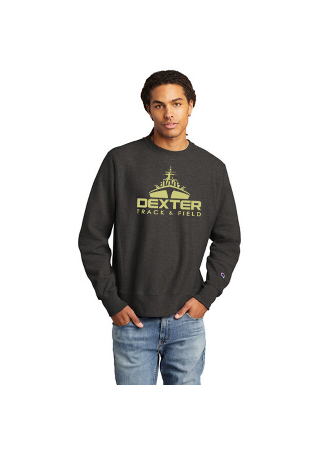 Champion Reverse Weave Heavyweight Crewneck Sweatshirt - Charcoal Heather