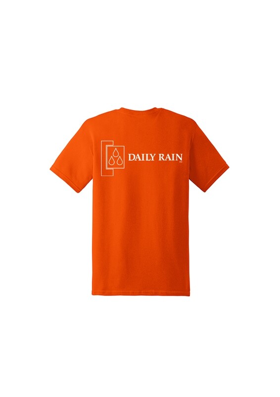 Short Sleeve Cotton Tee - Orange, Royal, Sport Grey, Black