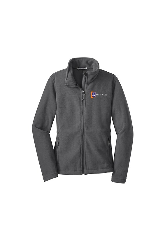 Women's Fleece Full Zip - Black, Grey, Royal, White