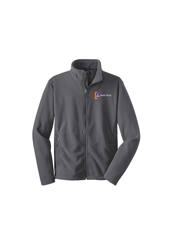 Men's Fleece Full Zip - Black, Grey, Royal