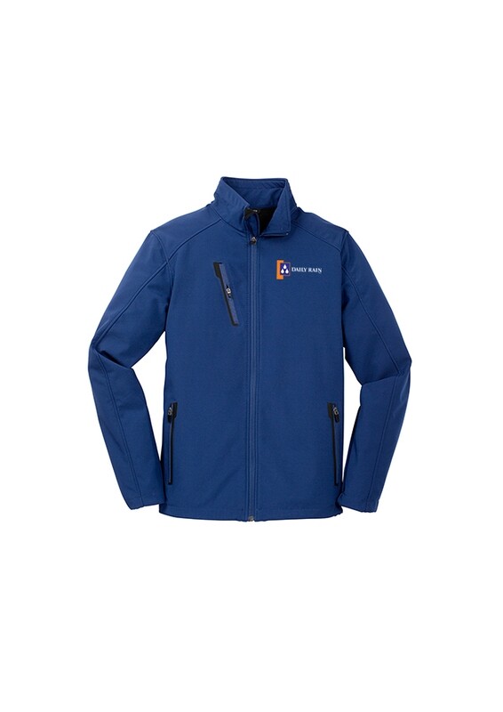 Men&#39;s Soft Shell Jacket - Royal, Black, Grey