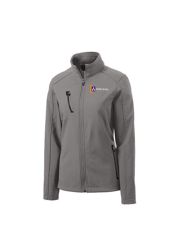 Women's Soft Shell Jacket - Black, Grey, Royal