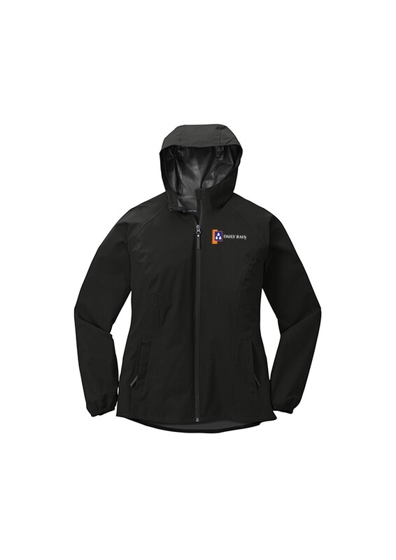 Women's Rain Jacket - Royal, Black, Grey