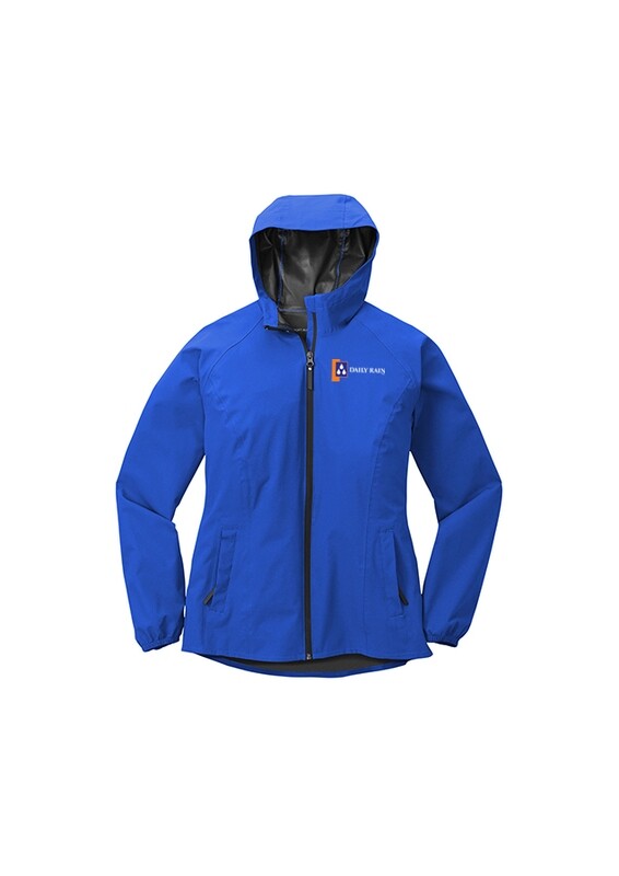 Women&#39;s Rain Jacket - Royal, Black, Grey