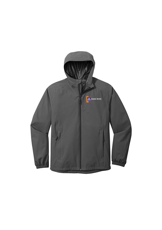 Men's Rain Jacket - Black, Grey, Royal