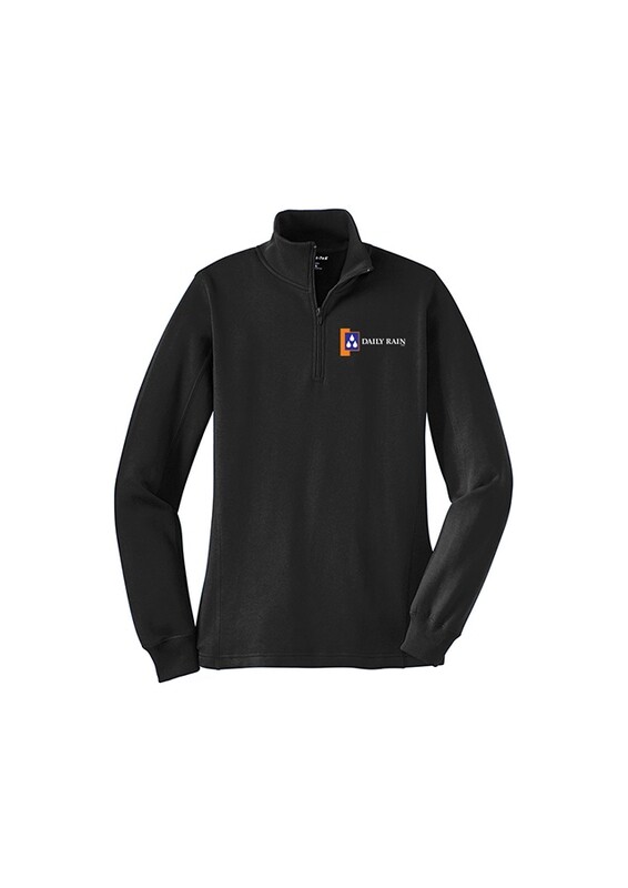 Women's Cotton Blend 1/4 Zip -Royal, Black, Grey