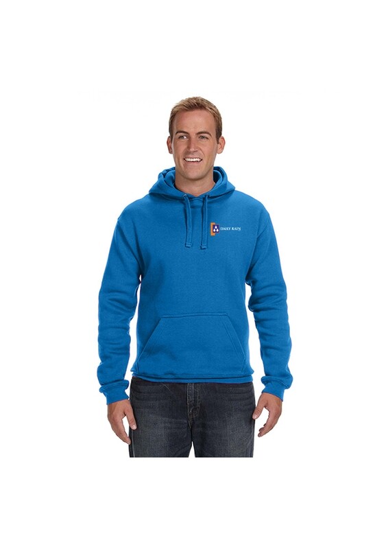 Adult Hooded Sweatshirt - J. America Brand- Royal, Dark Grey, Light Grey