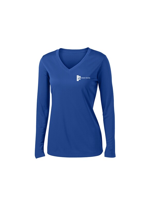Women&#39;s Long Sleeve Performance Tee - Royal