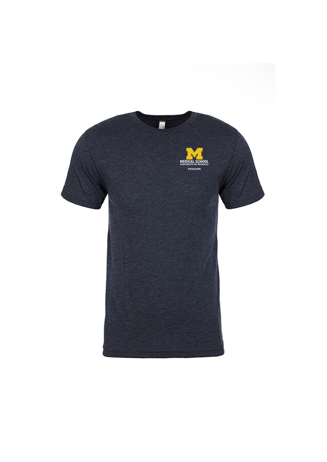 Unisex Tri-Blend Tee -  Heathered Navy