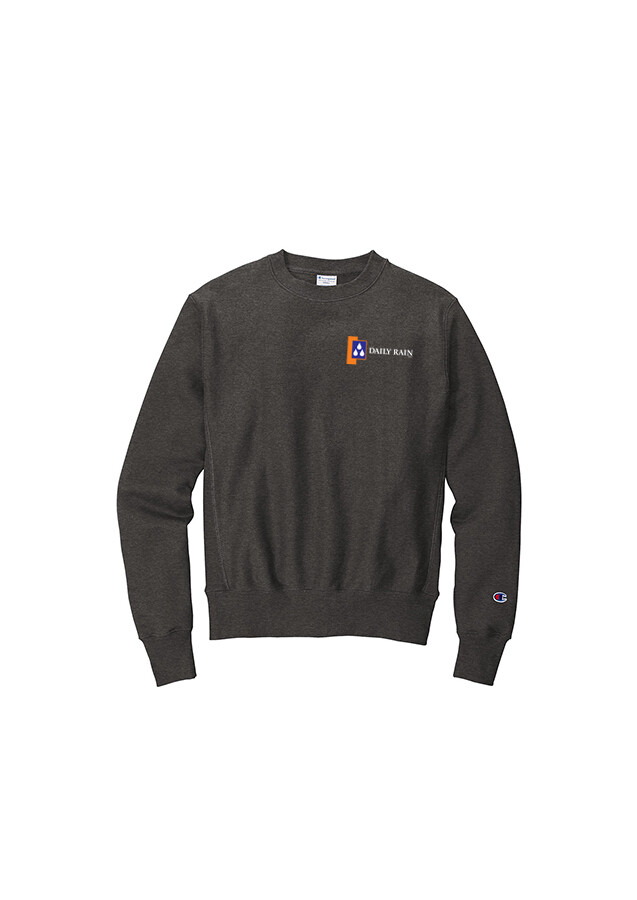 Champion Reverse Weave Crew Neck Sweatshirt - Dark Grey, White, Grey, Royal