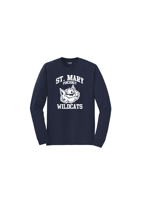 Long Sleeve 50/50 Tee- Navy, Grey, Royal, White