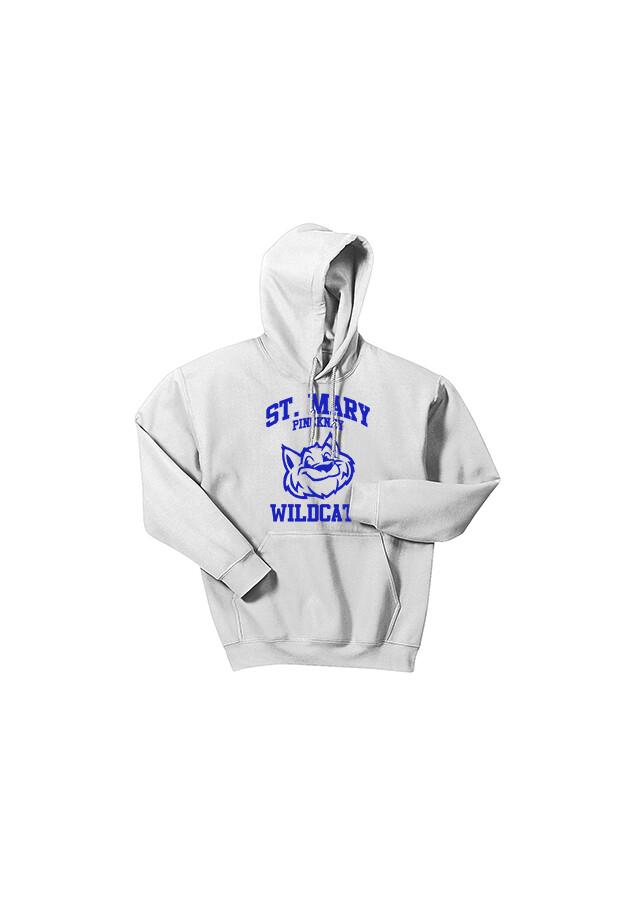 Hooded Sweatshirt (Adult and youth sizes)- White, Royal, Grey, Navy