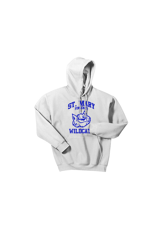 Hooded Sweatshirt (Adult and youth sizes)- White, Royal, Grey, Navy