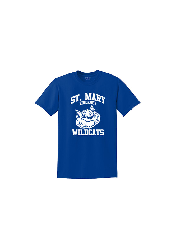 Short Sleeve 50/50 Tee (Adult and Youth sizes)- Royal, Navy, Grey, White