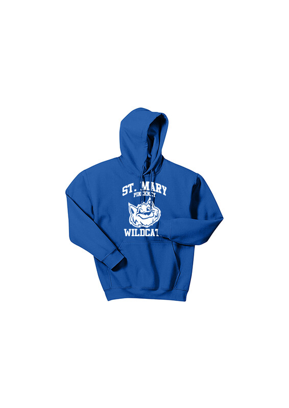 Hooded Sweatshirt (Adult and youth sizes)- White, Royal, Grey, Navy