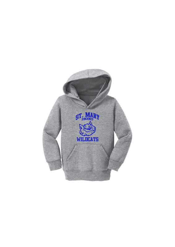 Toddler Hooded Sweatshirt- Grey, Royal, Navy