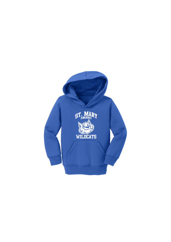 Toddler Hooded Sweatshirt- Grey, Royal, Navy