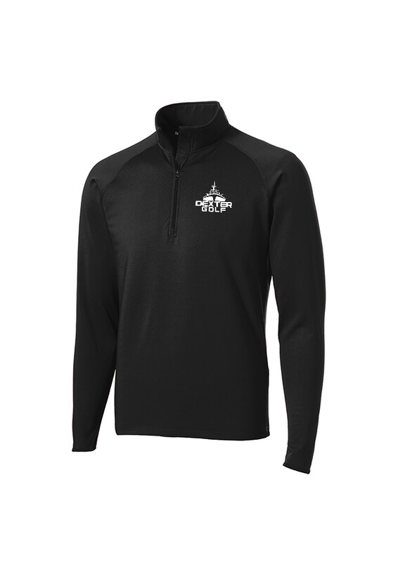 Unisex Performance 1/4 Zip- Black