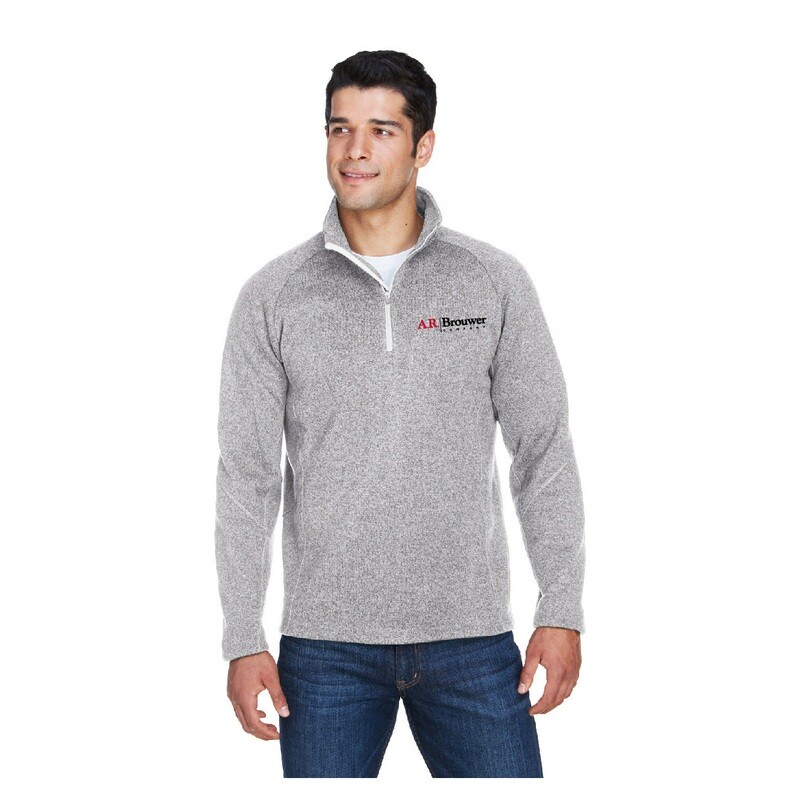 Sweater Fleece Quarter-Zip- Grey, Navy, Black