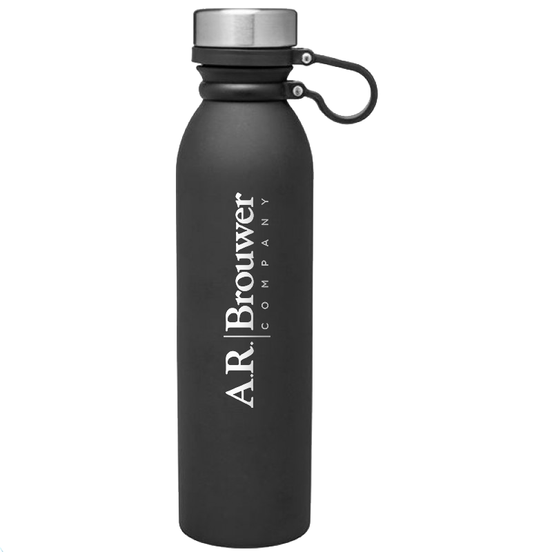 21 oz. & 24 oz. Stainless Steel Thermal Bottle- Black