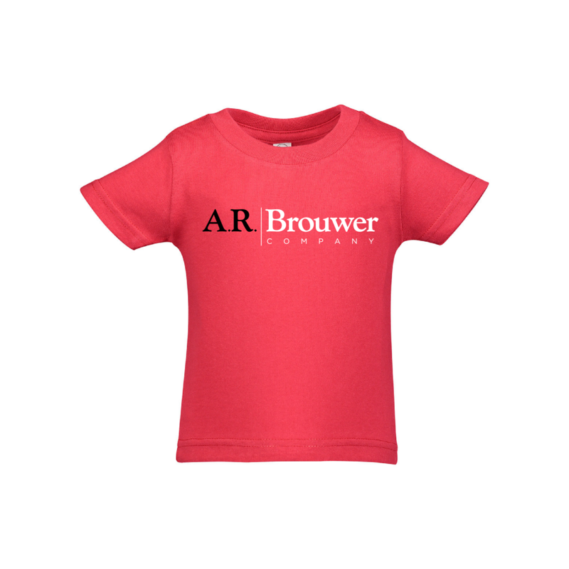 Rabbit Skins Infant Cotton Jersey T-Shirt- Red, Black, Grey