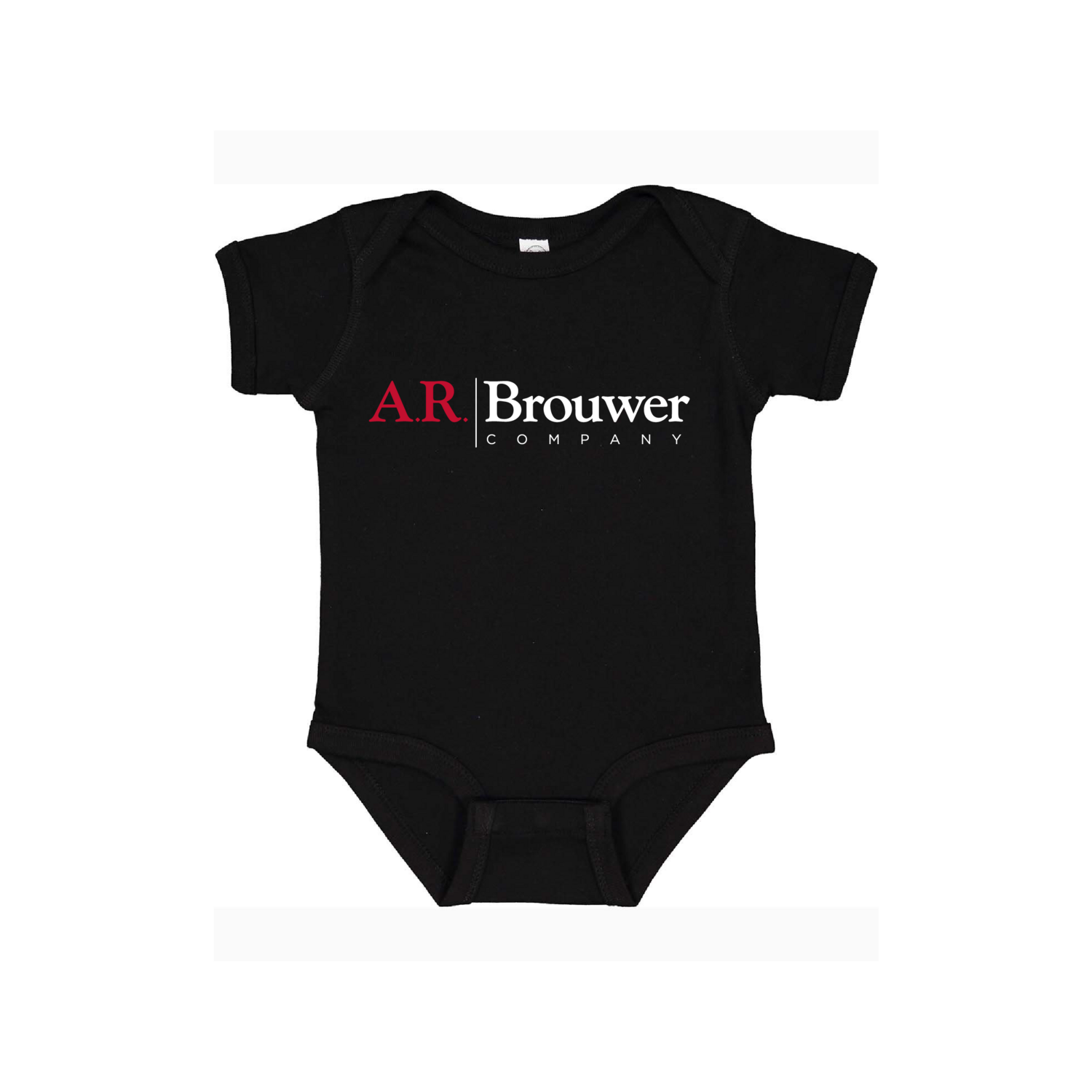 Rabbit Skins Infant Baby Rib Bodysuit- Black, Red, Grey