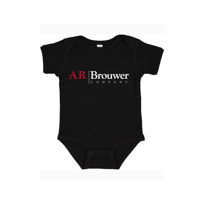 Rabbit Skins Infant Baby Rib Bodysuit- Black, Red, Grey