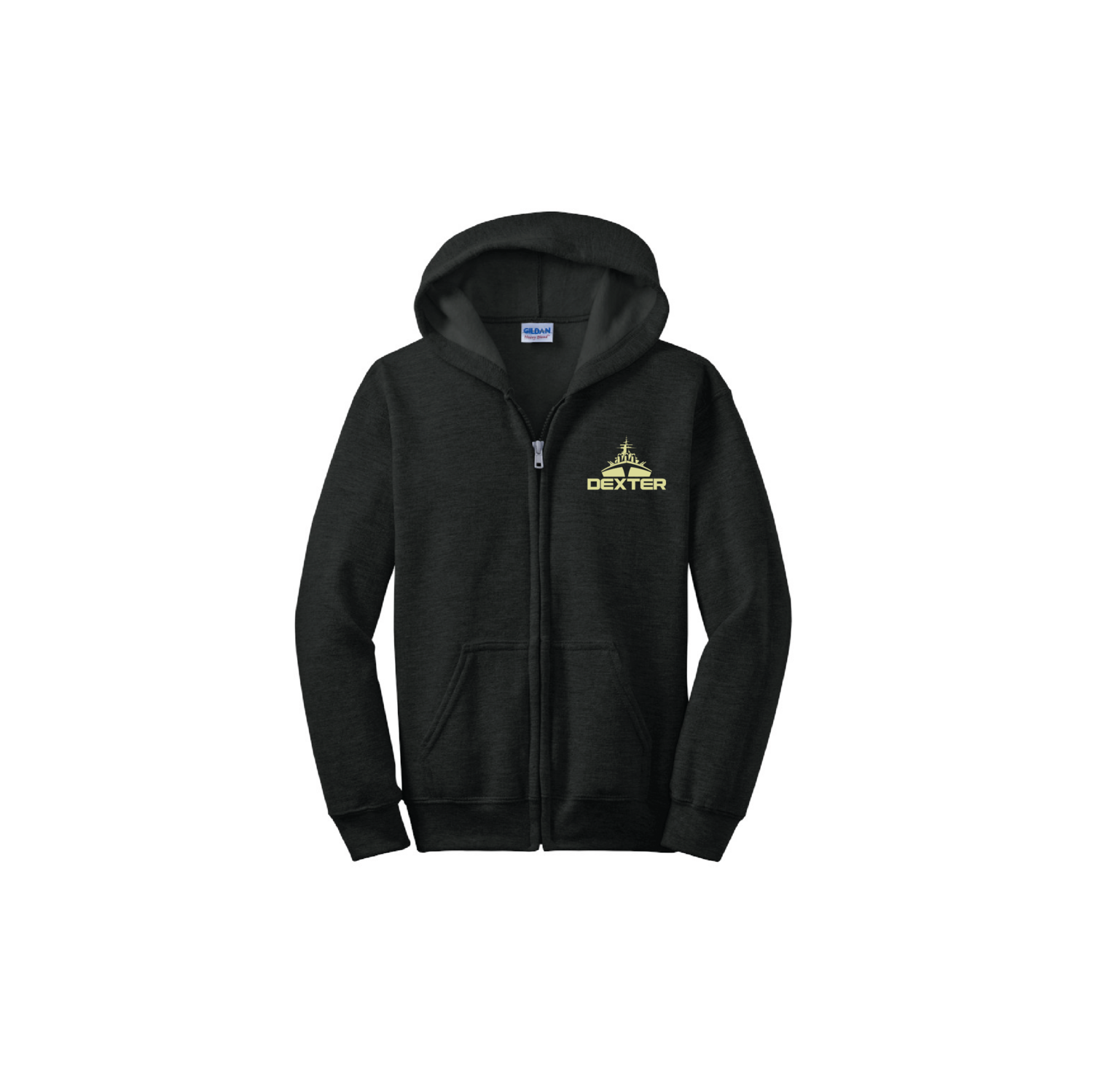Youth Full Zip Hooded Sweatshirt