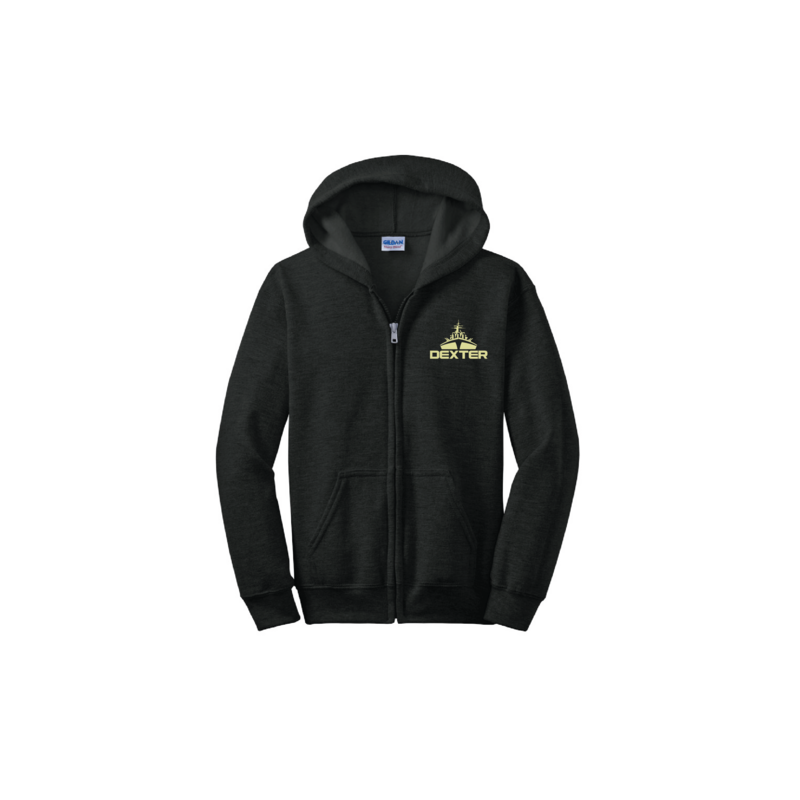 Youth Full Zip Hooded Sweatshirt