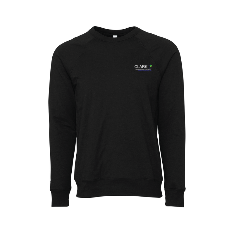 Unisex Sponge Fleece Crewneck Sweatshirt  (Black)