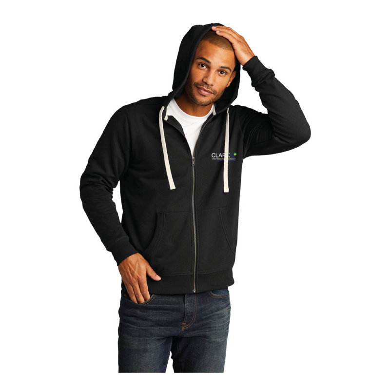 Re-Fleece Full-Zip Hoodie (Black)