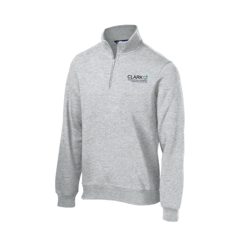 Sport-Tek 1/4-Zip Sweatshirt (Athletic Heather)