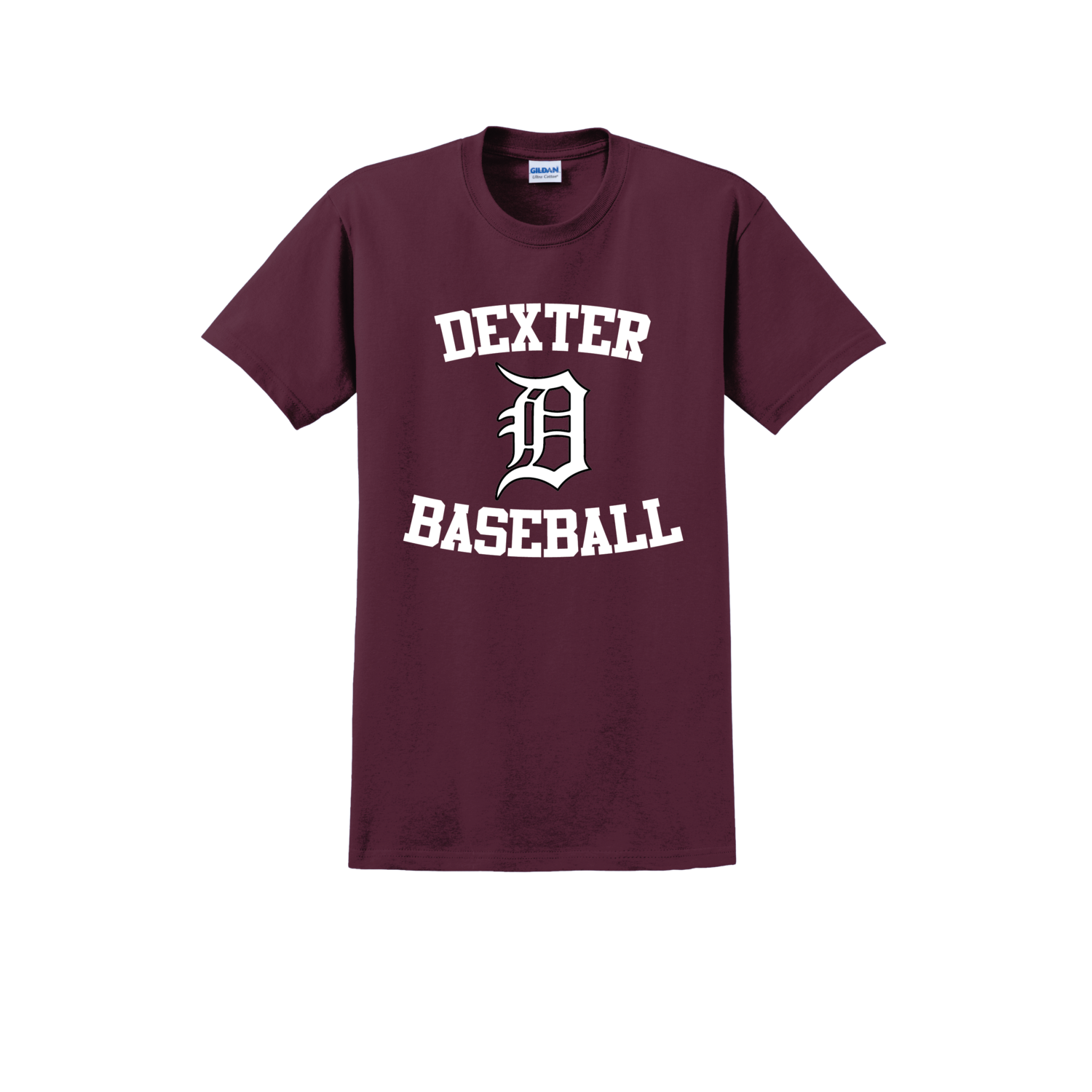 Basic Cotton T-Shirt- Maroon, Black, White