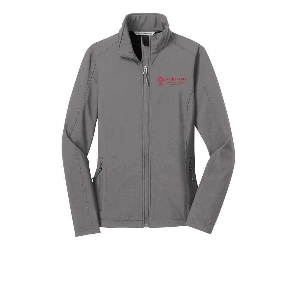 Ladies Core Soft Shell Jacket- Red or Grey