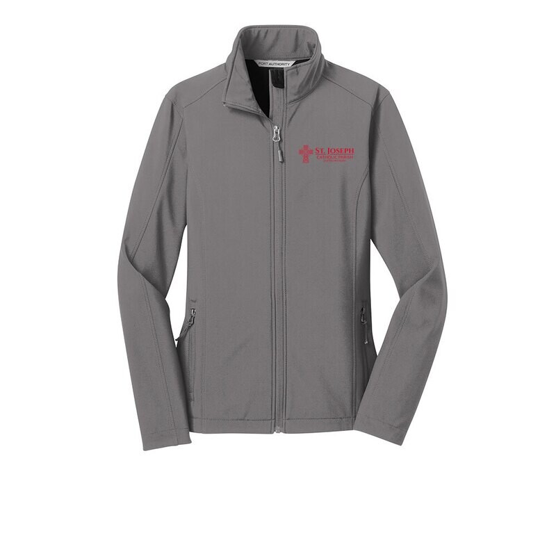 Ladies Core Soft Shell Jacket- Red or Grey