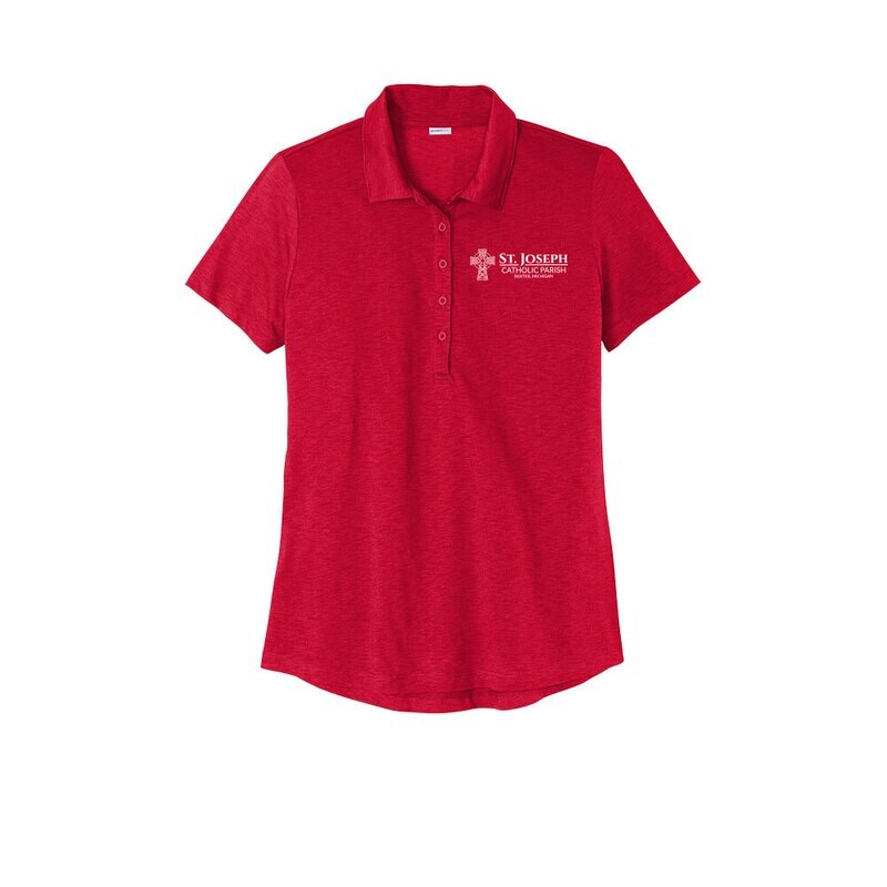 Sport- Tek Ladies PosiCharge Polo- Red or Light Grey