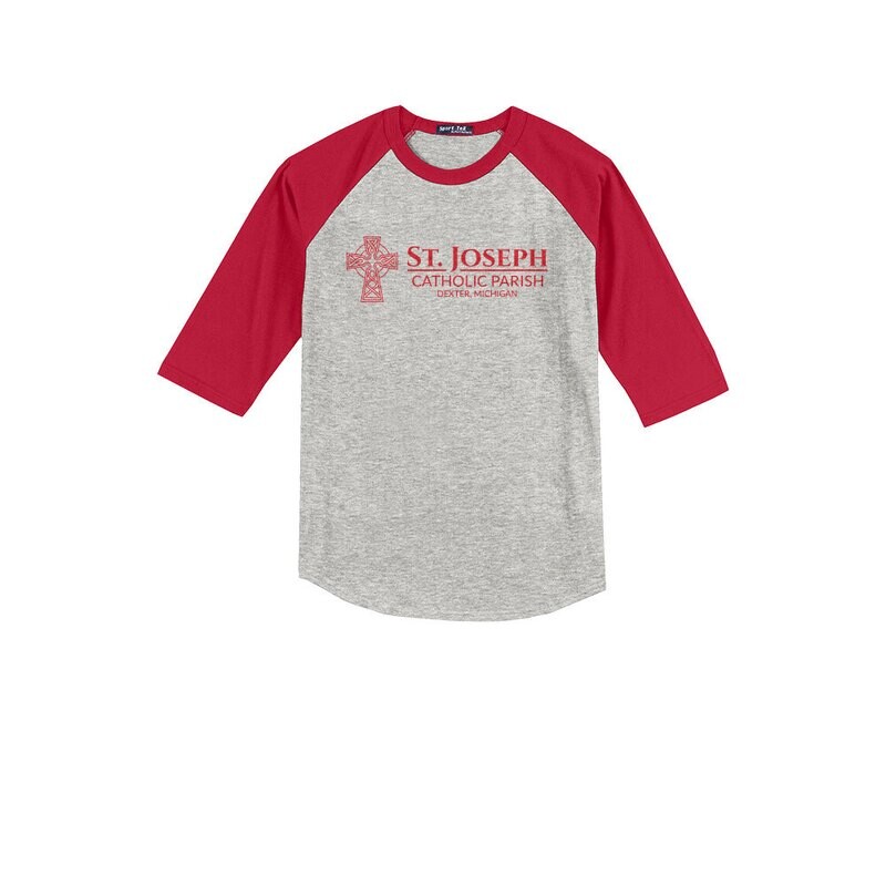 Unisex 3/4 Sleeve Baseball Tee (Youth Sizes Available)