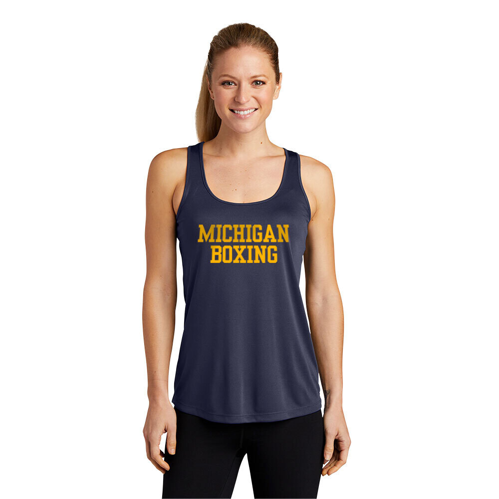 Women's Sport Tek Racerback Tank - Navy