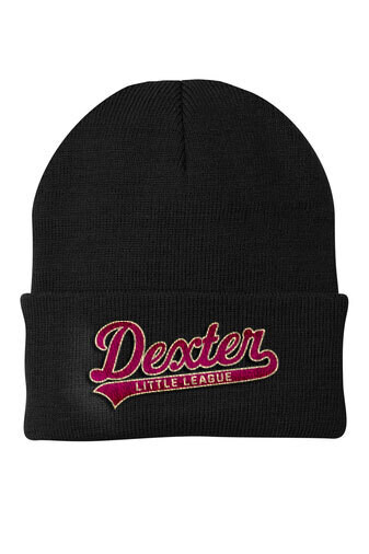 Knit Cuff Beanie - Black