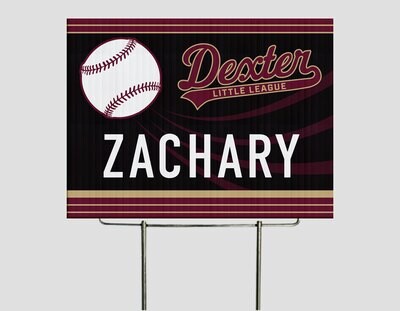 Yard Sign - Personalized