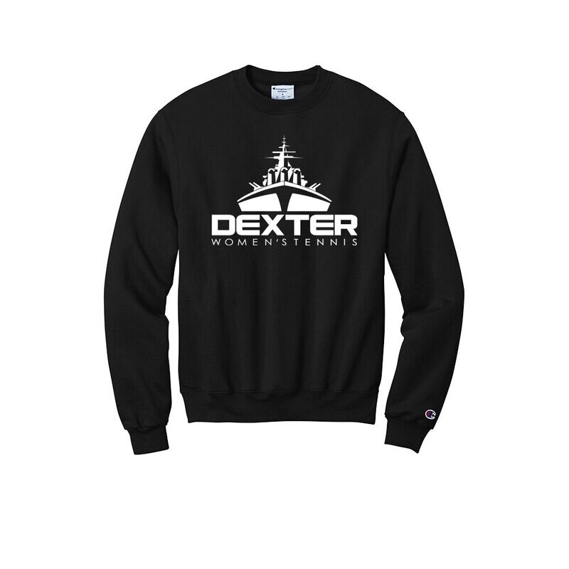 Champion Crewneck Sweatshirt- Black