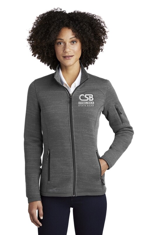 Eddie Bauer Women's Sweater Fleece- Black, Grey