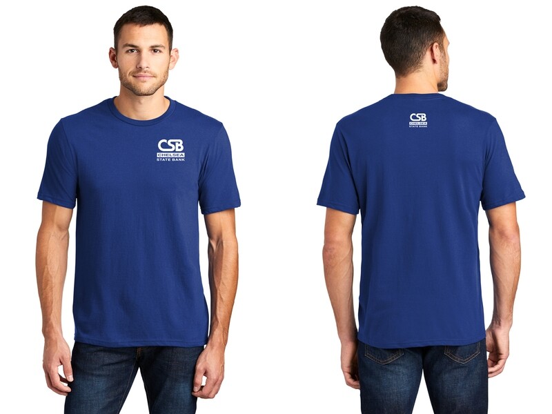 Adult Soft Cotton Tee-Deep Royal