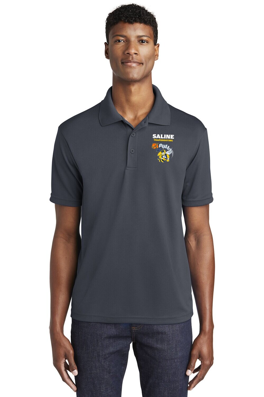 Sport Tek Racer Mesh Performance Polo